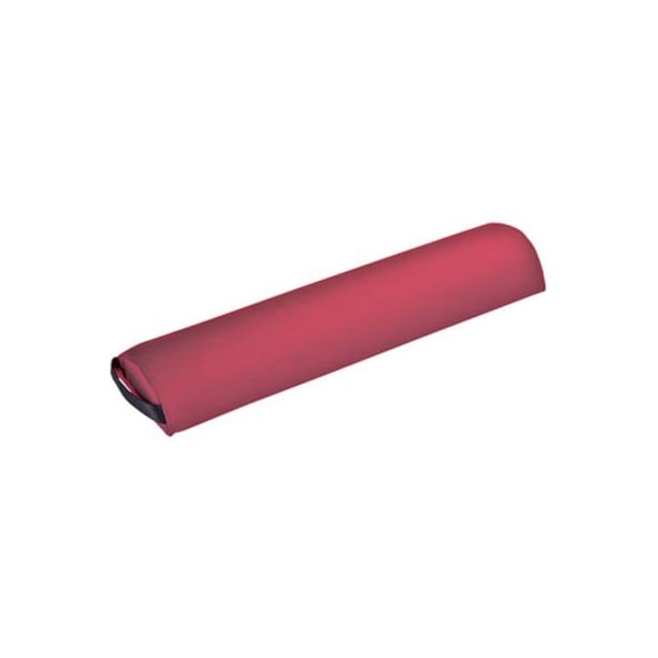 FEI Half-Round Bolster, 24.5"L x 6" Dia, Burgundy